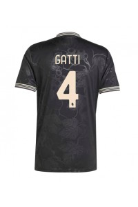 Juventus Federico Gatti #4 Fotballdrakt Tredje Klær 2025-26 Korte ermer